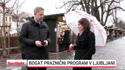 Bogat praznični program v Ljubljani, turisti dnevno trošijo nad 250 evrov