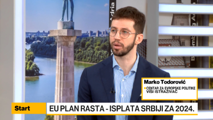 Todorović: Isplata nove tranše pozitivan signal, ali kasne EU reforme