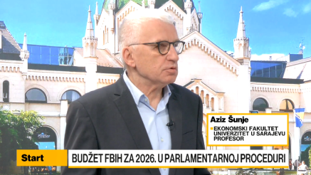 Šunje: Budžet Federacije BiH uvod u "grčki scenario"
