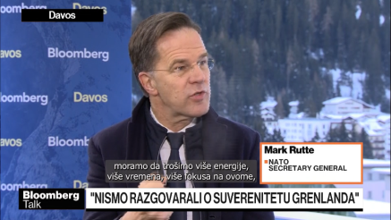 Rutte: Sa Trumpom nisam razgovarao o suverenitetu Grenlanda 