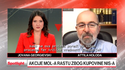 Holoda: Pozicija MOL-a jedinstvena u Evropi, preuzimanje NIS-a veliki plus