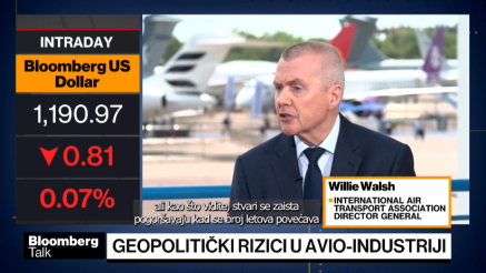 Walsh: Tražnja za avio-prevozom u SAD zaostaje za ostatkom svijeta