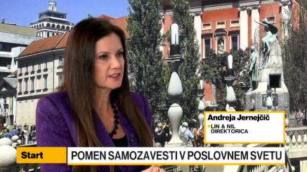 Jernejčič: 30 do 40 odstotkov vodilnih ima težave s samozavestjo, to vpliva na sprejemanje odločitev