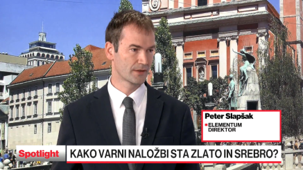 Visoke cene zlata in srebra kažejo na negotovost