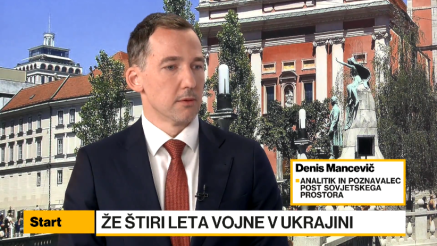 Mancevič: Za Ukrajino je ključna pomoč ZDA, Evropa nima zmogljivosti za pomoč