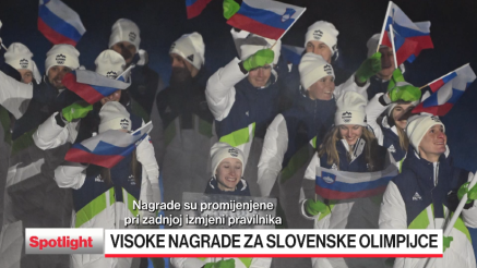 Slovenački olimpijci šesti na svetu po novčanim nagradama