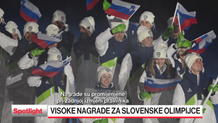 Slovenski olimpijci šesti na svijetu po visini nagradnog fonda