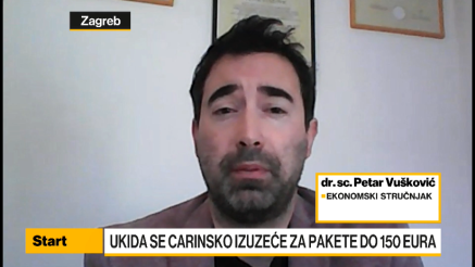 Vušković: Carine na male pakete EU će donijeti 7,5 mlrd eura prihoda