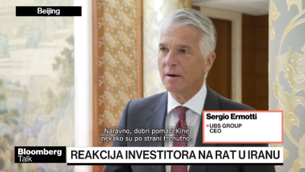 UBS CEO: Cene energenata će verovatno ostati visoke