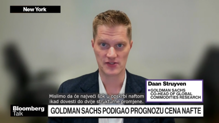 Goldman: Najveći šok na tržištu nafte u historiji