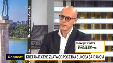 Hristov: Zlato će dostići 6.000 dolara po unci, srebro 150 dolara