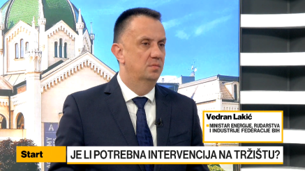 Lakić: Terminali Federacije BiH spremni za intervenciju na tržištu