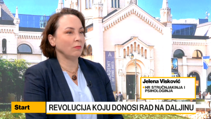 Visković Vasić: Rad na daljinu treba kombinovati sa neposrednim kontaktom zaposlenih