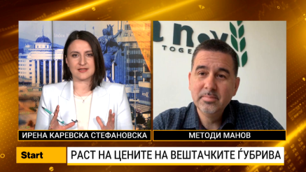 Манов: Скапото ѓубриво ќе ги намали приносите на храна
