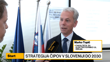Topič: Pričakujem vložke v industrijo čipov v Sloveniji precej višje od 160 milijonov evrov