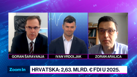 Strana ulaganja u Hrvatskoj najniža u 5 godina