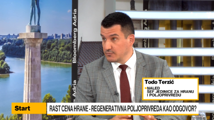 Terzić: Zbog skoka cena đubriva i drugih inputa, rast cena hrane je realan scenario 