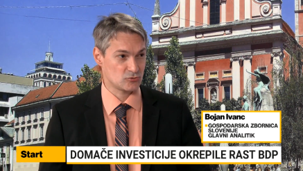 Ivanc: Ostajamo pri zadnji napovedi dvoodstotne gospodarske rasti