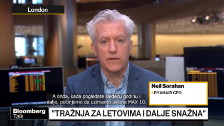 Ryanair upozorava na rast troškova