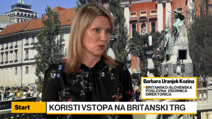 Uranjek Kozina: Slovenskim podjetjem odpiramo priložnosti na britanskem trgu