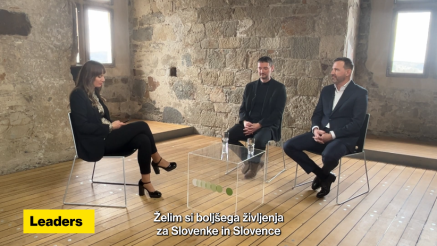 Po uspehih v podjetništvu v razvoj družbe: Jure Knez in Boštjan Bandelj