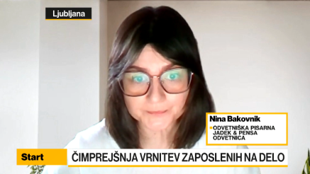 Bakovnik: Delodajalci so lahko bolj aktivni pri vrnitvi zaposlenih na delo po bolniški odsotnosti