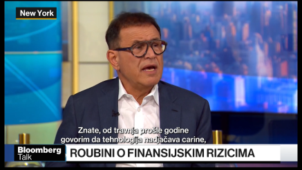 Roubini: Sudbinu ekonomije ne određuje Fed