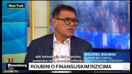 Roubini: Sudbinu gospodarstva ne određuje Fed