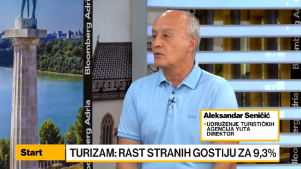 Seničić: Očekujem rast od 3% do 5% u ovoj turističkoj sezoni 