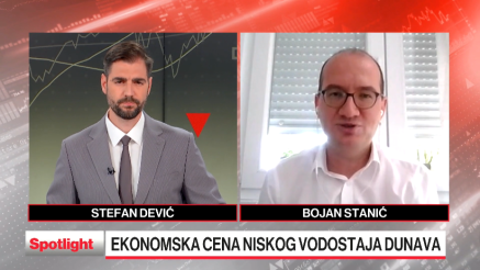 Energetika najugroženija zbog vodostaja Dunava, bez većeg rizika za privredu
