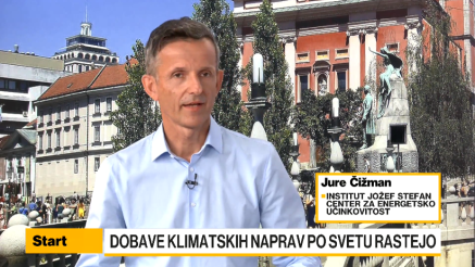Čižman: Daljinsko hlajenje je lahko cenejše od posameznih klimatskih enot