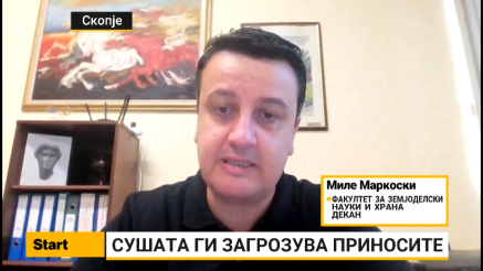 Маркоски: Климата сè повеќе ја диктира цената на храната