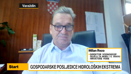 Rezo: Tri hidroelektrane na Dravi rade na samo 25 %