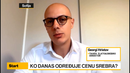 Hristov: Investicijsko srebro čini 40 posto ukupnog tržišta