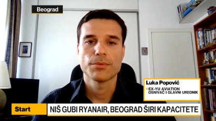 Popović: Odlazak Ryanair-a šalje pogrešnu poruku drugim avio-prevoznicima  