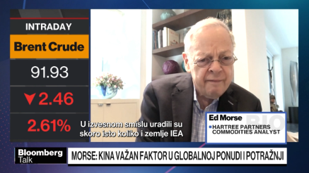 Morse: Pad tražnje za naftom u Kini ublažava posledice sankcija Iranu