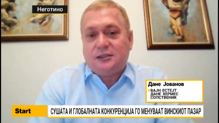 Јованов: Модернизацијата е клучна за иднината на македонското вино