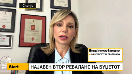Мојсoска-Блажевски:  Во најавениот ребаланс не смеат да страдаат капиталните расходи