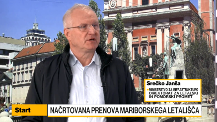 Janša: S prenovo mariborskega letališča do hangarjev in nove ploščadi