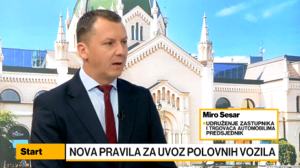 Sesar: Nova pravila za uvoz zaustavit će starenje voznog parka u BiH