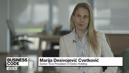 Marija Desivojević Cvetković, Senior Vice President of Delta Holding