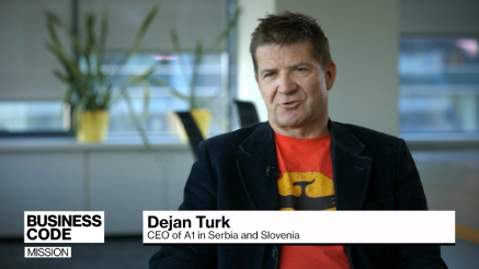 Dejan Turk, CEO of A1 in Serbia and Slovenia