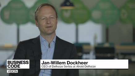Jan-Willem Dockheer, CEO of Delhaize Serbia at Ahold Delhaize