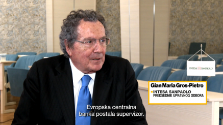 Gros-Pietro: Nema sistemske krize u bankarskom sektoru