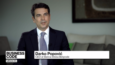 Darko Popović, CEO of Banca Intesa Belgrade
