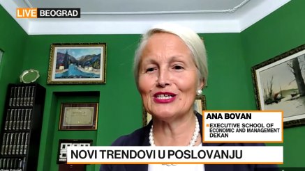 Ana Bovan, dekanka ESEM