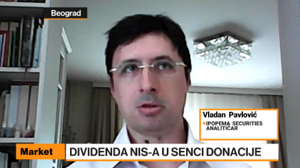 Pavlović: Nema većih dividendi od NIS-a