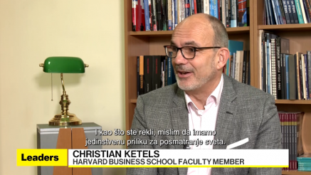 Christian Ketels, Harvard Business School, Faculty member