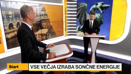 Topič: Cene sončnih elektrarn še naprej padajo, zanimanje zanje raste