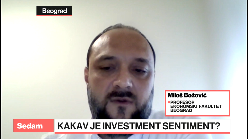 Božović: Cene akcija porasle jer investitori očekuju relativno niske prinose u budućnosti